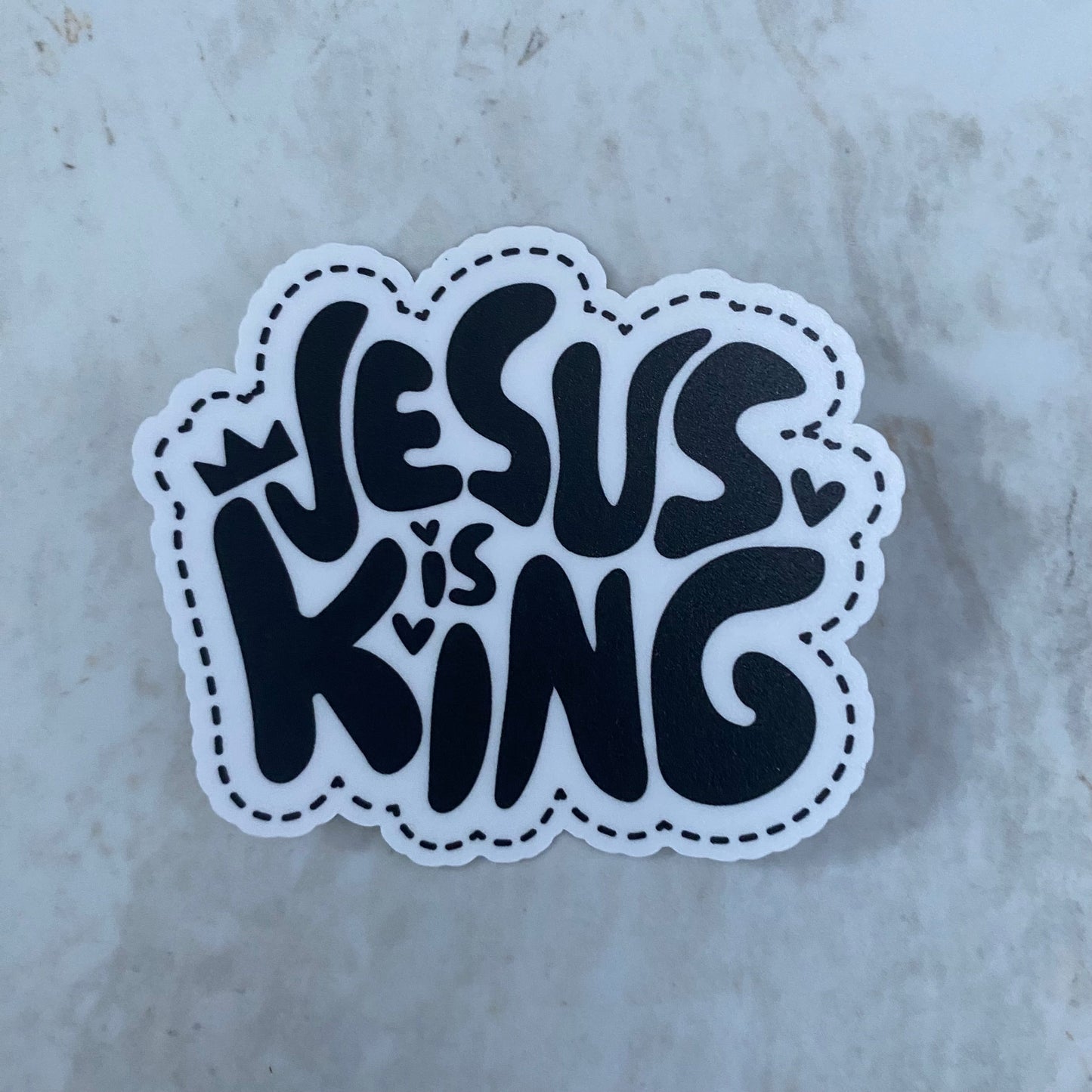 Vinyl Sticker - Religion - Jesus Is King